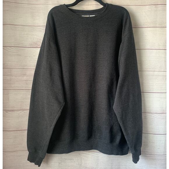Energy Zone Men's Charcoal Gray Pullover Sweatshirt Size XXL (50-52) - Picture 1 of 14